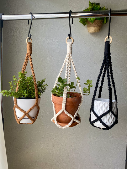 Tassel Free Plant Hanger For 6 Inch Pots