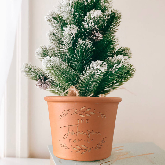 Personalised Engraved Signature Pot