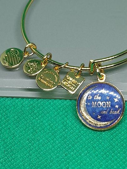 Alex & Ani Stellar Love Charm Bangle Bracelets