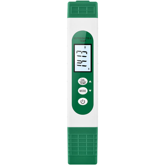 5-in-1 Multifunctional Water Quality Analyzer Portable Pen Type ec/tds/s.g/salt/temp Test Meter Water Tester