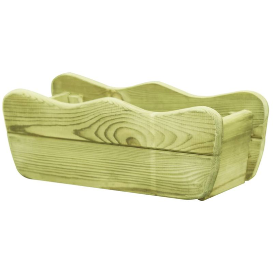 Asupermall - Garden Planter 50x18x18 cm Impregnated Pinewood