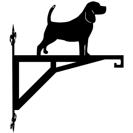 Beagle Modern Contemporary Hanging Bracket