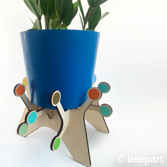 Kosmos Starburst Plant Stand, House Holder, For 5