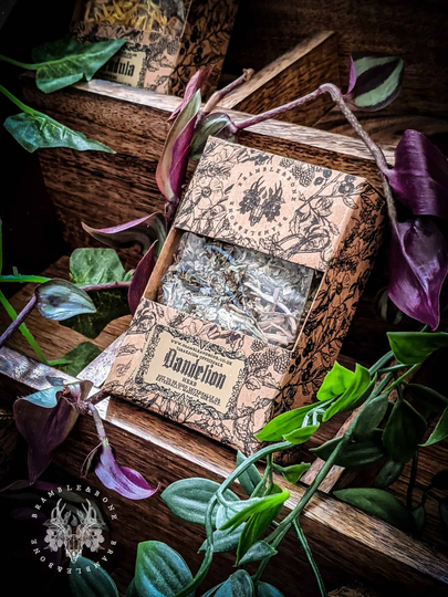 Dandelion Herb - Organic | Dried Magical Herbs For Traditional Witchcraft & Folk Magic Wishing, Divination, Cleansing, Protection, Healing