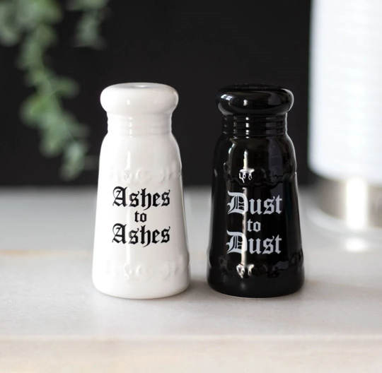Gothic Salt & Pepper Shakers