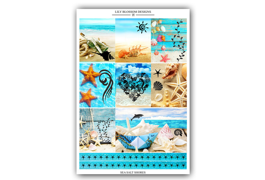 Sea Salt Shores - Foiled Weekly Kit - Standard Vertical