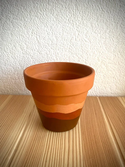 Mountain Indoor Plant Pot