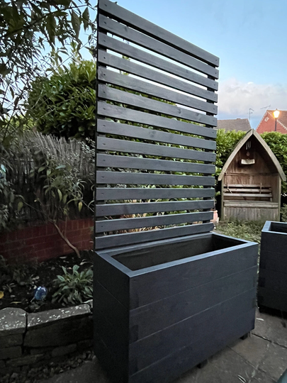 Ultra Trellis Made To Measure. Contemporary Modern Garden Planter Trellis Fencing Baton Screening Screens
