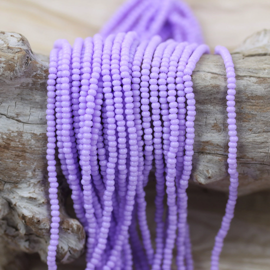 11/0 Sol Gel Wisteria Czech Seed Beads - 1 Hank 12/20
