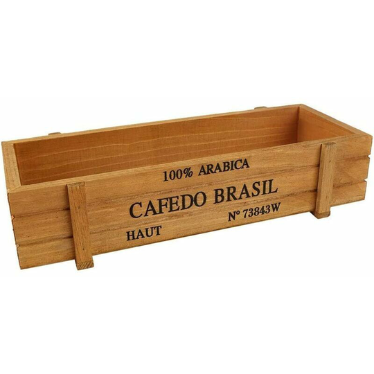 Monly - Portable Wooden Flower Pot Flower Raised Planter Vegetable Patio Lawn Garden Backyard Raised Outdoor Wood Boxes