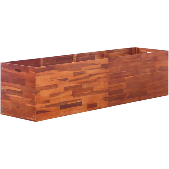 Topdeal - Garden Planter Acacia Wood 200x50x50 cm VDTD28249