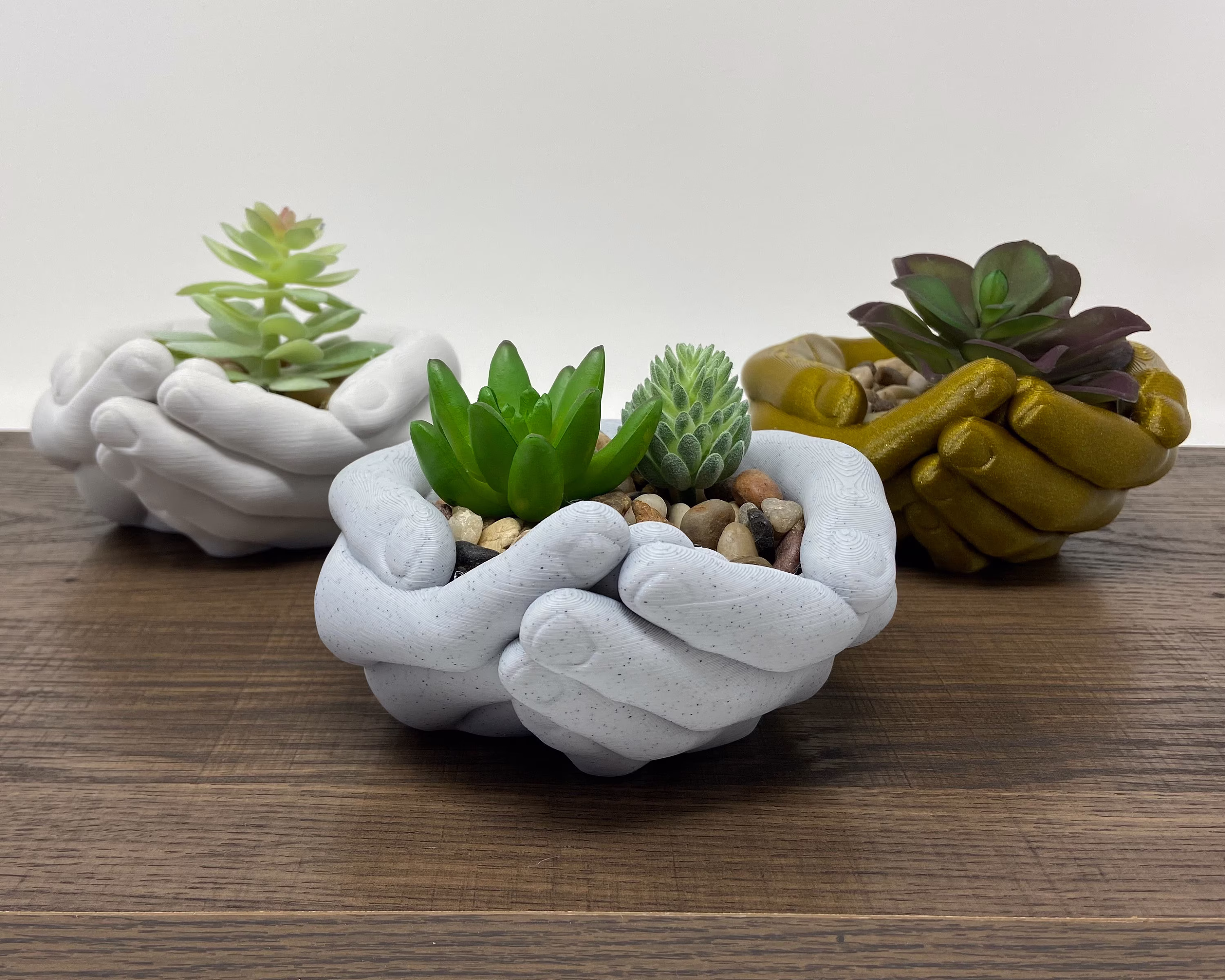 Hands Planter - Hand Bowl Storage Tray Organizer Plant Pot Jewelry Holder