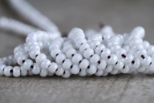 60G White Seed Beads Mix Czech Glass For Jewelry Making Rocailles Spacer Perles Perlen Perline