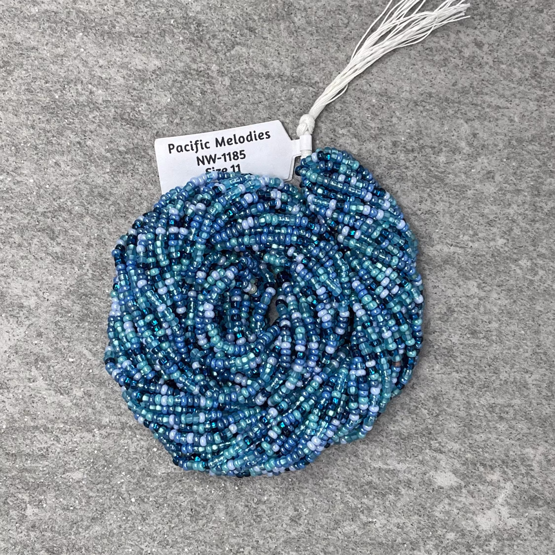 Pacific Melodies #1185, 11/0 Czech Seed Beads, 1 Hank