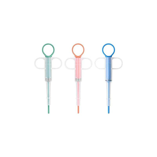 Pet Pill Tablet Dispenser, Medicine Feeder Pet Pill Dispensing Tool Soft Tip Syringe for Pills (3 Pieces)