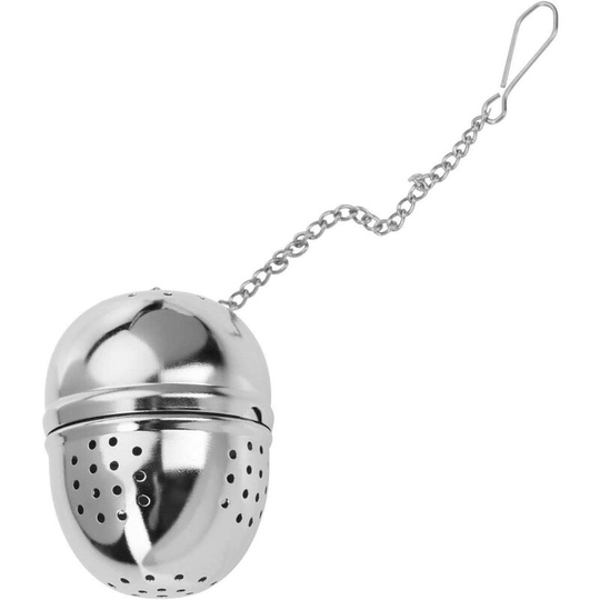 Betterlifegb - Tea Egg, Oval, Teatime, Stainless Steel, ø 4 cm