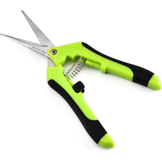 Stainless steel garden pruner for arranging flowers, cutting hydroponic plants and herbs, harvesting fruits and vegetables