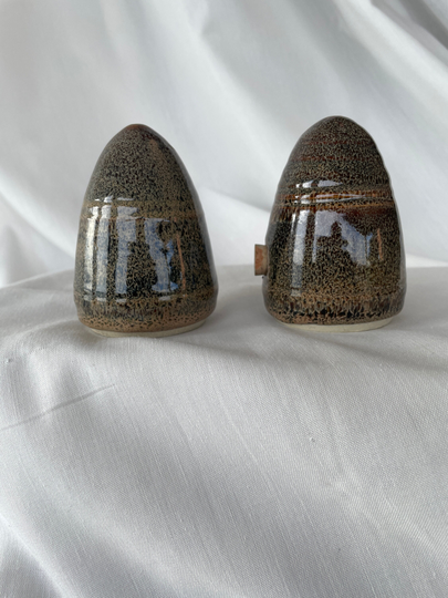 Handmade Pottery Salt & Pepper Shakers