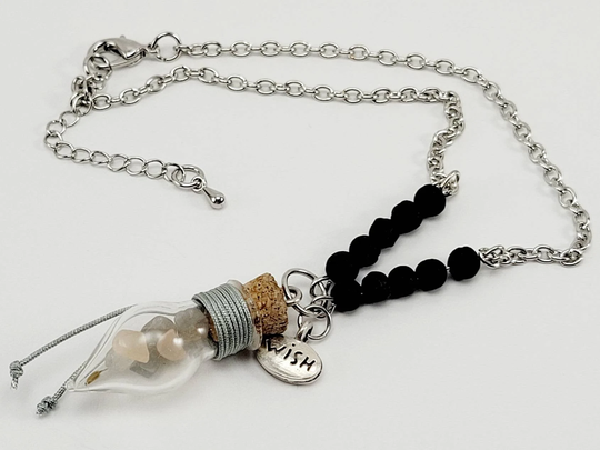 Dandelion Seed Wish Charm, Car Mirror Seed, Crystal Charm