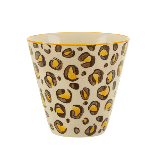 Mini Leopard Print Planter