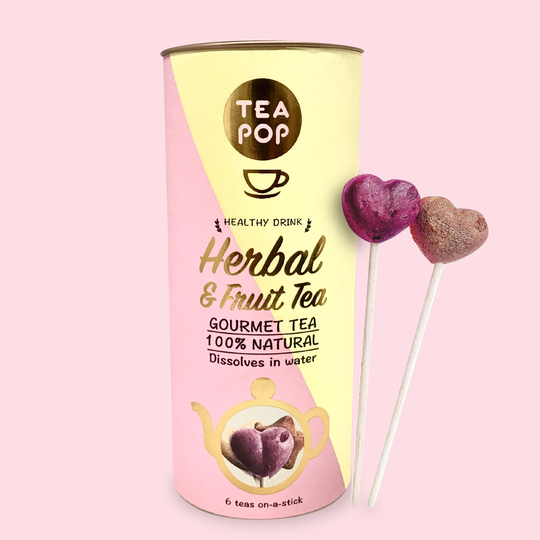 Tea On-A-stick Assorted Herbal Tea/Dissolves in Water Healthy Drink