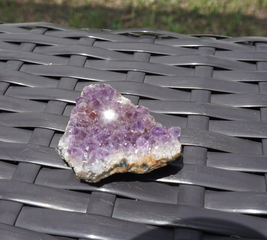 Amethyst Geode #417 | Crystals Deep Purple Gemstone Chakra Stones Wicca Witchcraft Collectable Metaphysical
