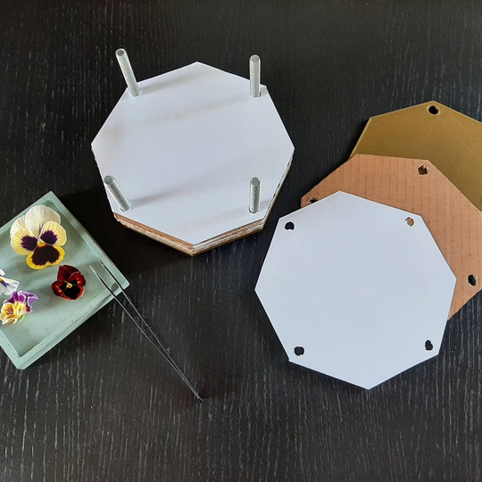 Flower Press Mini, Herbarium Press, Herbarium Journal, Pressed Flower Frame, Frame