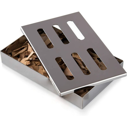 Barbecue Smoker Box - Cold Smoke Generator - Gas, Electric, Charcoal bbq - Barbecue Cooking Accessory - Meat, Fish, Vegetables, Tofu