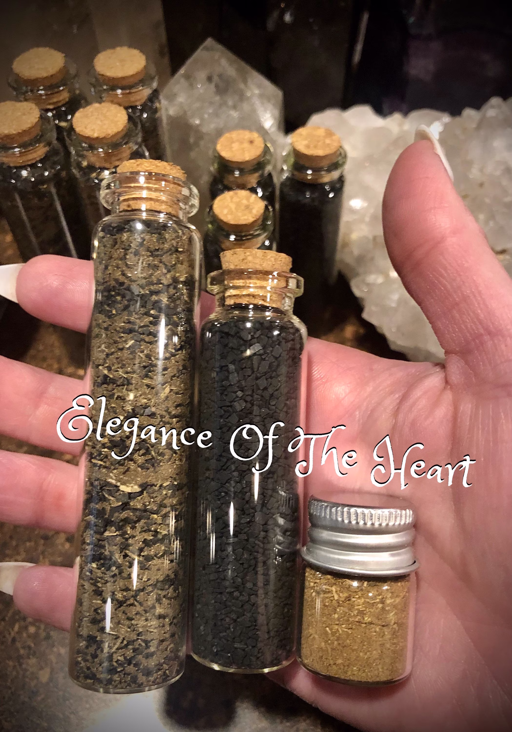 Black Salt, Magic Herb, Black Salt Protecting Banish