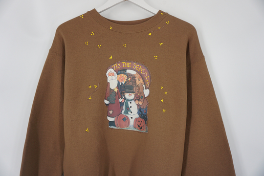 Vintage 90S Cute "Tis The Seasons