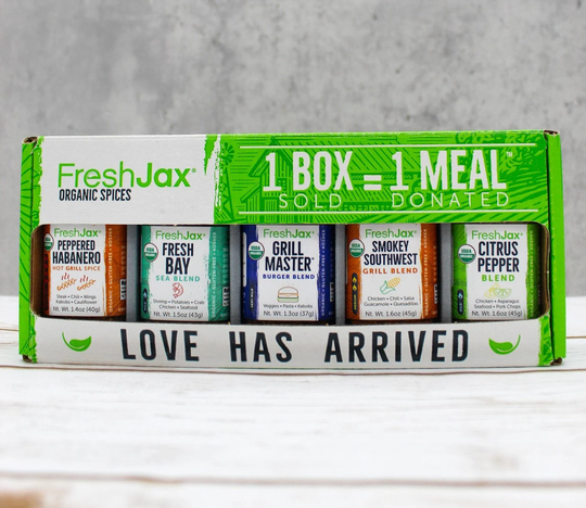 Grilling Spices 5 Pack Variety Set - Freshjax Organic Seasonings