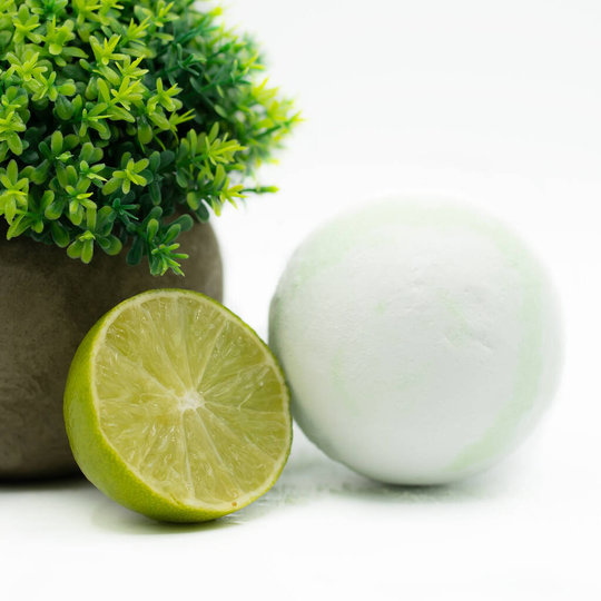 Lime And Bergamot 200mg Cbd Bath Bomb
