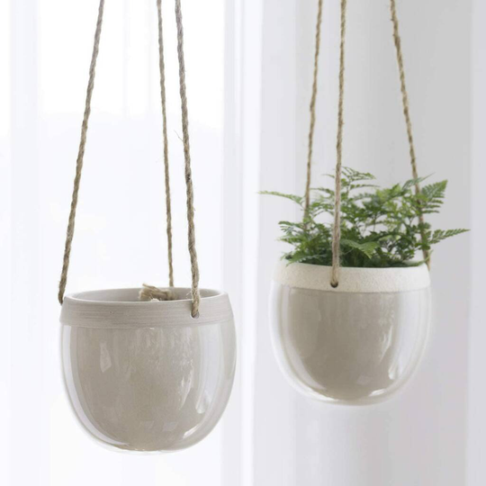 Ceramic Plant Hanger Pack Of Two