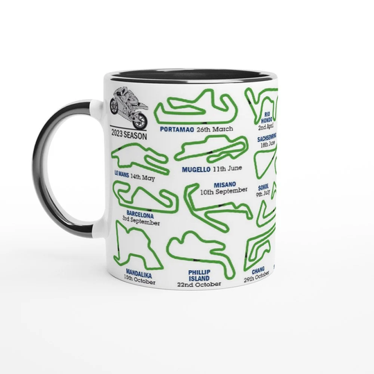 2023 Motogp Fixtures Mugs - Season Fixture All Races