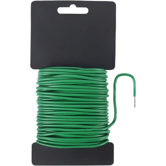 Heavy Duty Garden Plant Twist Tie, Reusable Soft Wire Tie for Gardening, Home, Office (2.8mm*10 m , Green)
