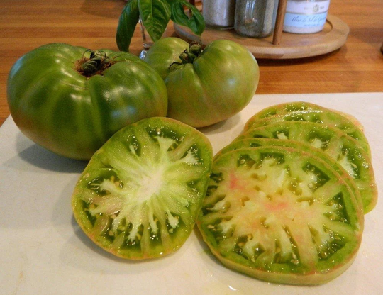 30 Excellent Aunt Ruby German Green Tomato Seeds Tomate Samen Zaad Zaden Pomodoro Semi Semillas Sementi Sementes Siemenet Tomat Graines