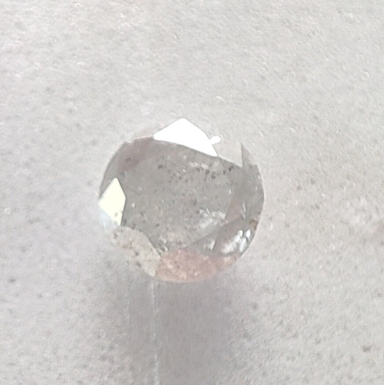 4.7 Mm Gray Salt Pepper Diamond Full Cut Round Shape Gemstone Aaa+ Loose For Jewelry B6938Inc Dc