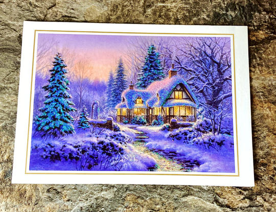 Vintage Seasonal Holliday Greeting Card