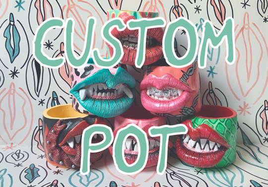 Custom Large Lippy Pot
