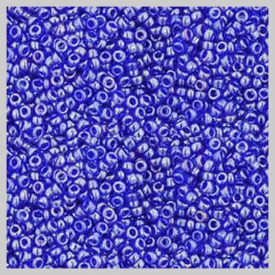 Toho Seed Beads Tr-11-116 Size 11/0 Transparent Luster Cobalt 7.5 Grams Diy