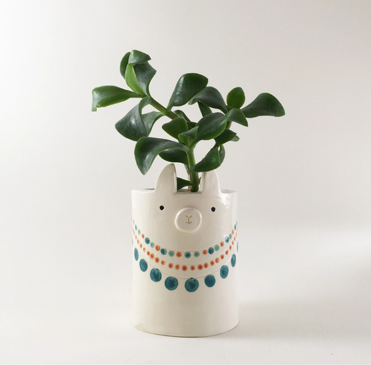Llama Planter, Plant Pot, Alpaca Flower Pot
