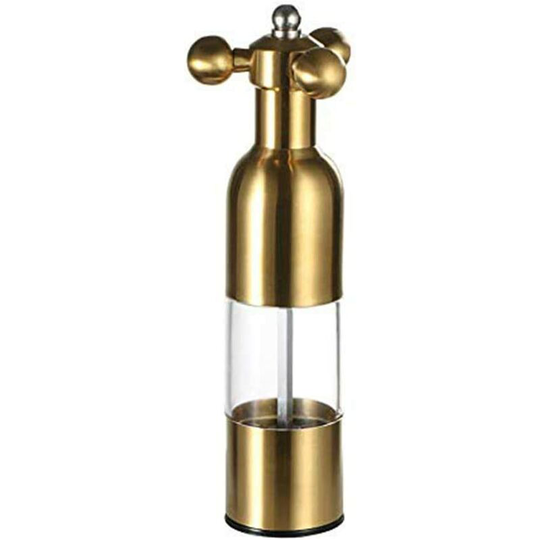 1pc Manual Stainless Steel Tap Salt Mill Pepper Grinder Spices Sauce Grinder Money Mill Tap Mills Home Use