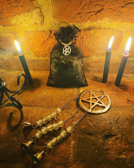 Witch's Shield Sachet, Protection, Hex Breaking, Curse Breaker, Black Magic Protection Herbal Blend | Witchcraft Wiccan Pagan