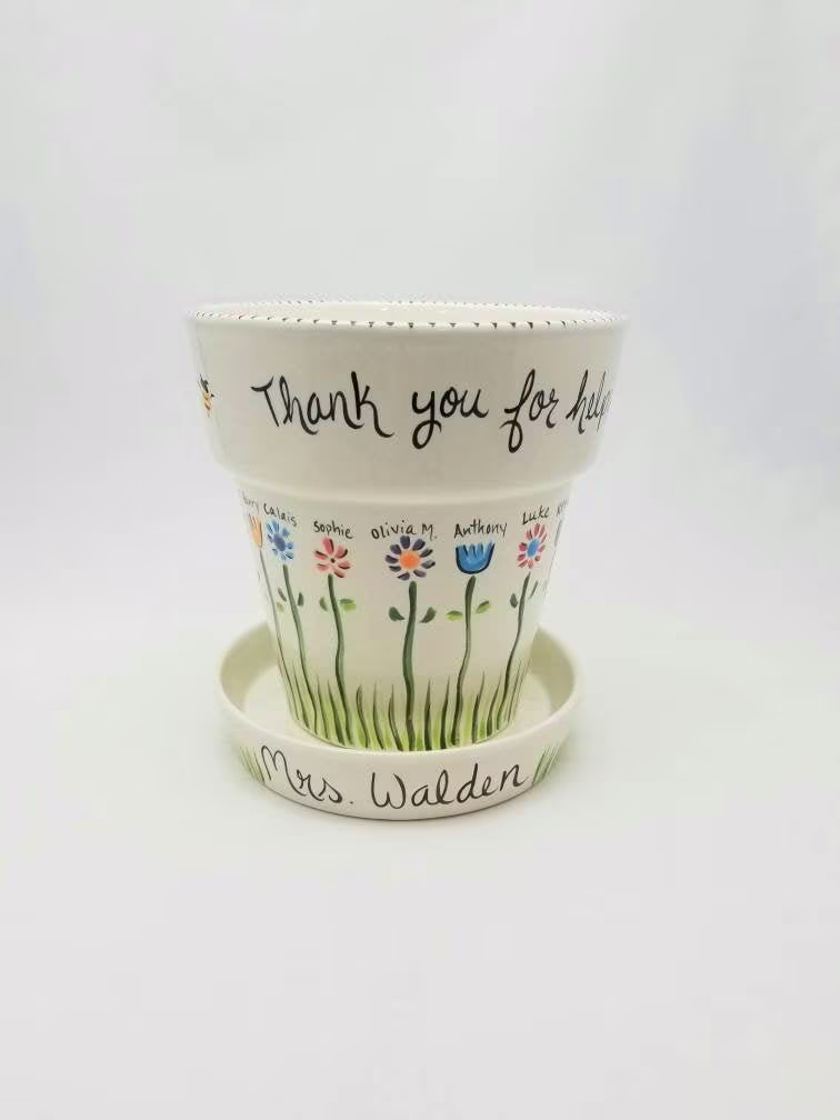 Class Gift Teacher Appreciation/Flower Pot From End Of Year Special Person Thank You
