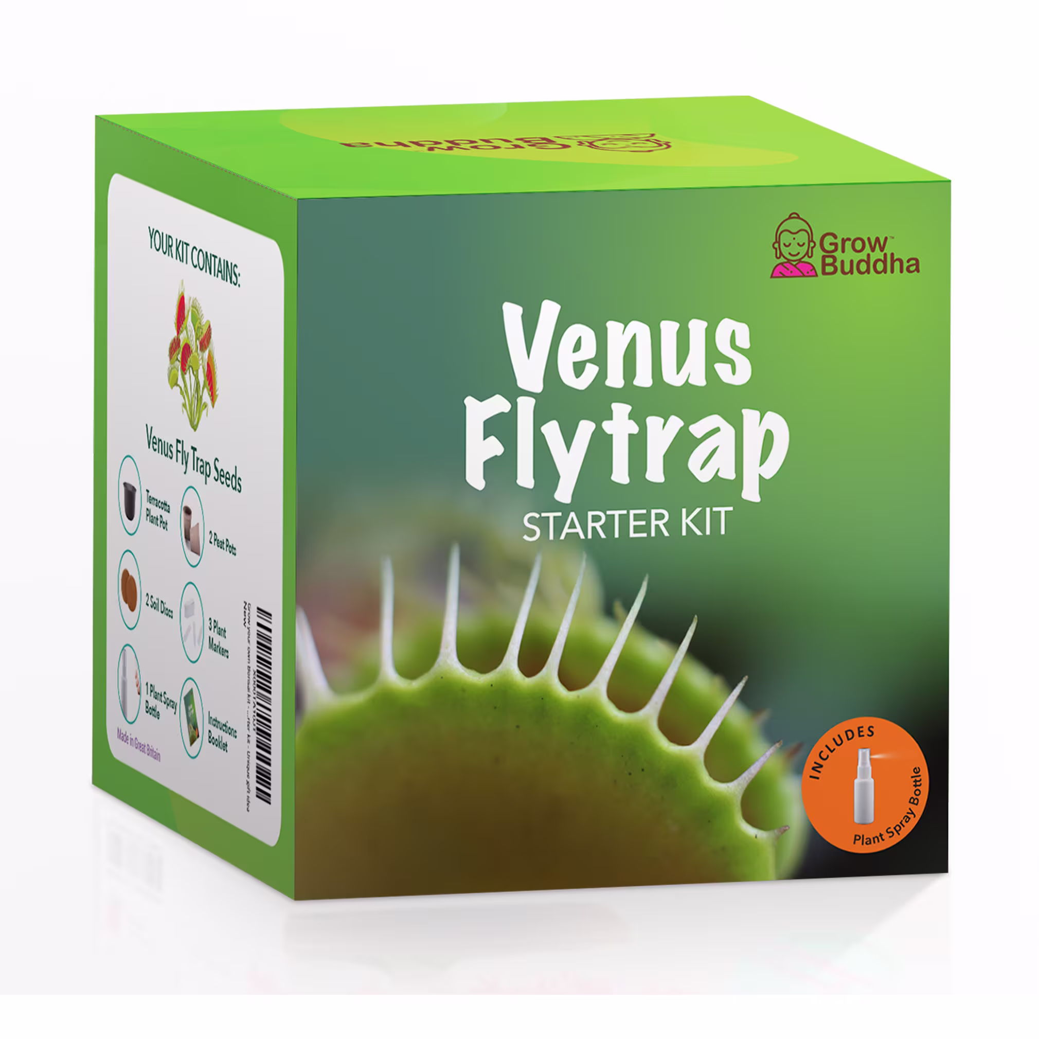 Plant Growing Kit, Gardening Kit, Venus Fly Trap Plant Seeds Grow Your Own Seed Starter Kit Nature Lover Gift Box