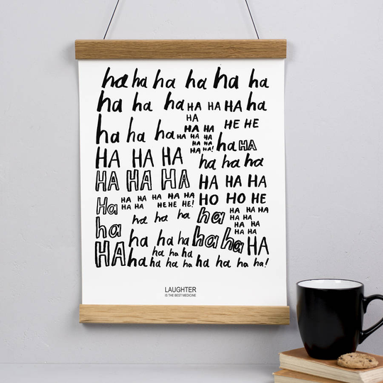 'Laughter Is The Best Medicine' Print