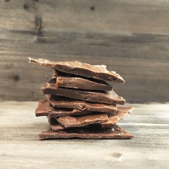 Salty Salted Caramel Chocolate Bark