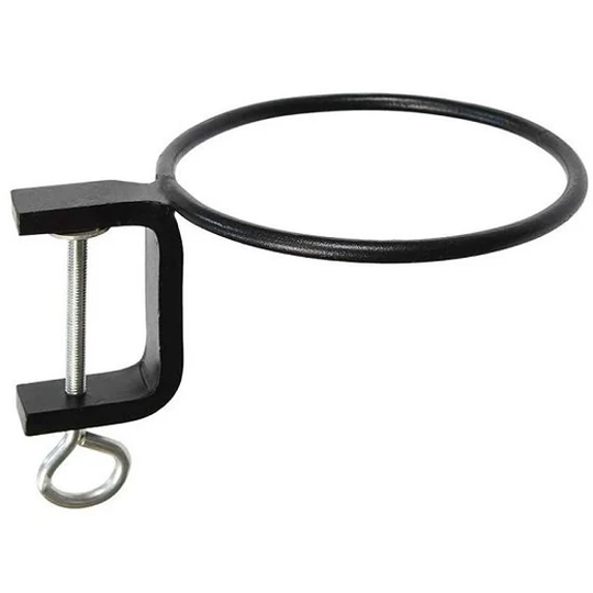 Metal Clamp Ring Flower Pot Bracket Wall Plant Holders 12 cm