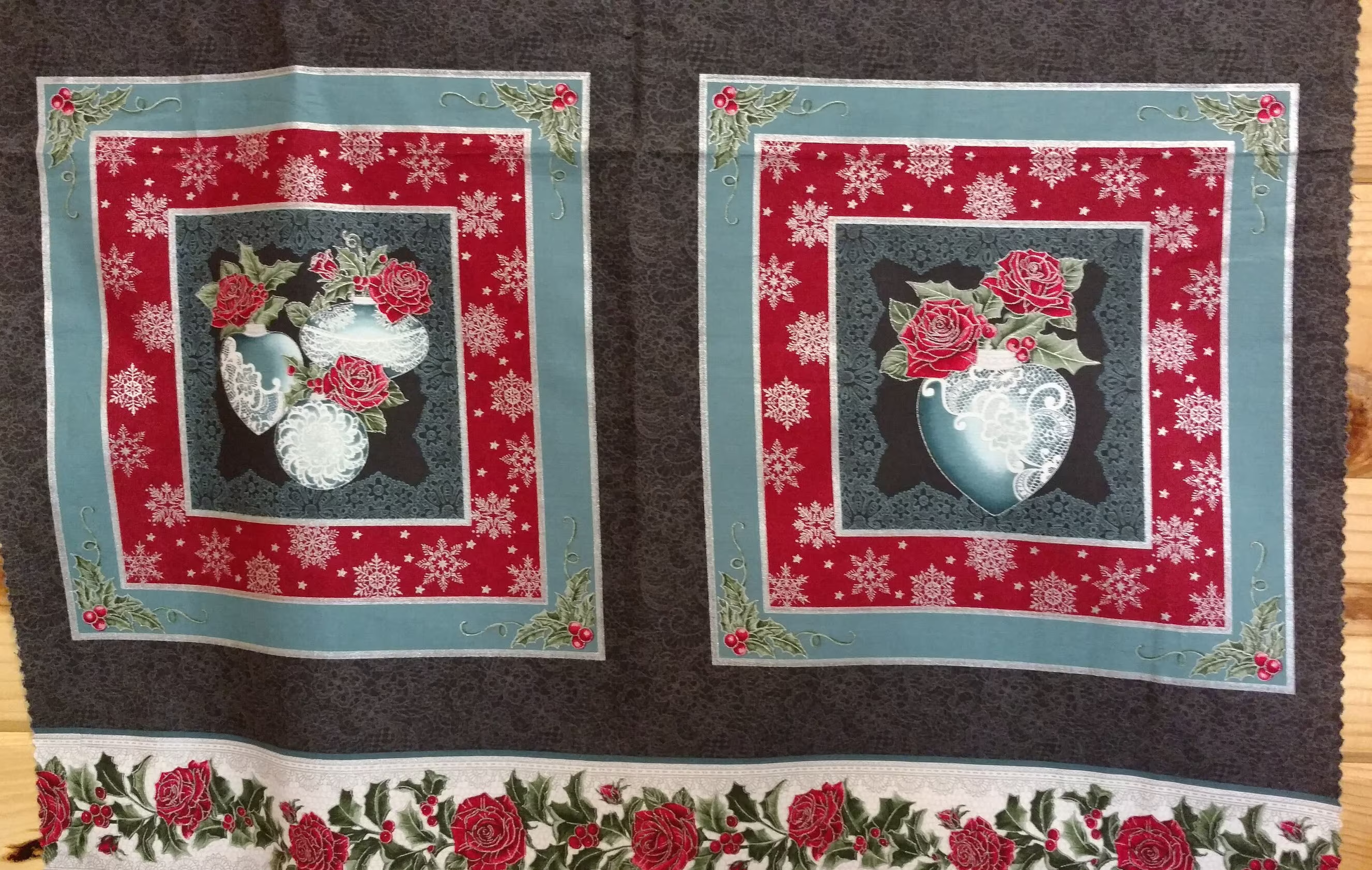 Fabric Panel - A Festive Season