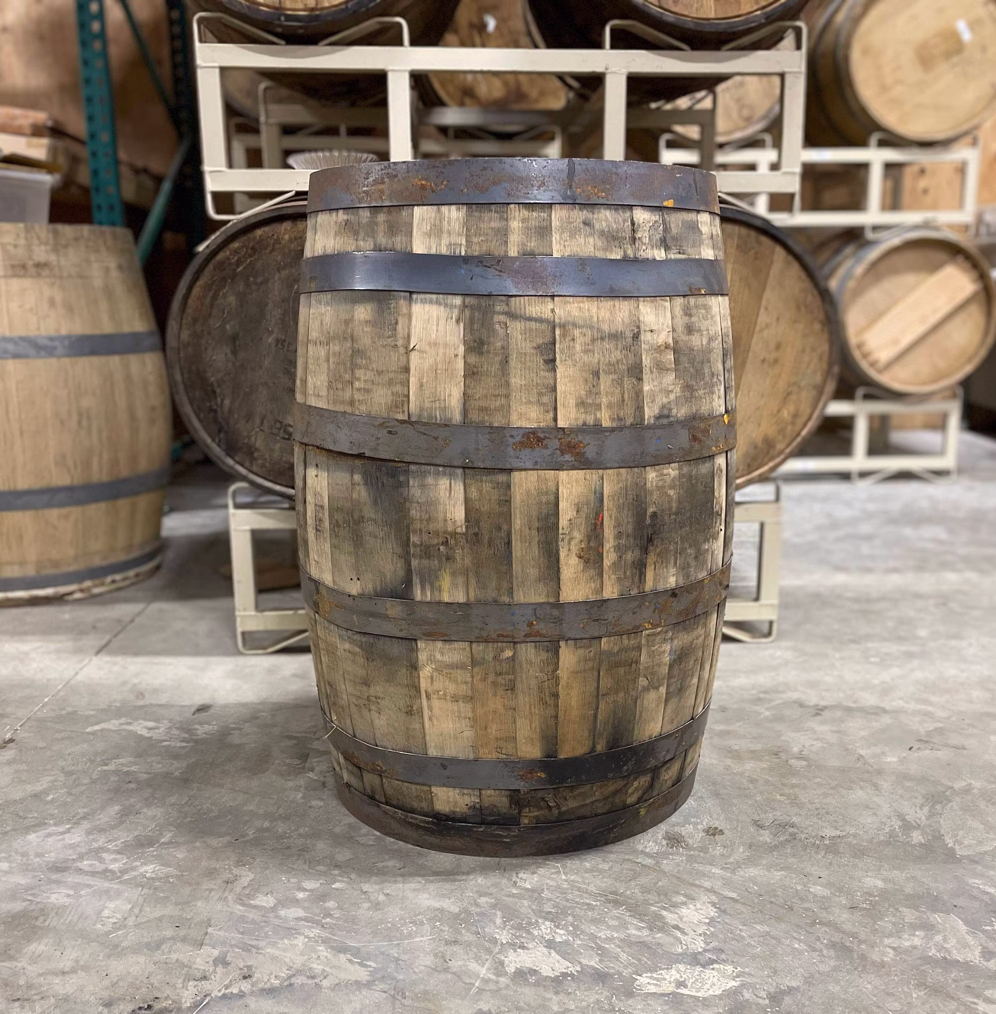 Whiskey Barrel - Genuine Kentucky Bourbon Barrels Free Shipping